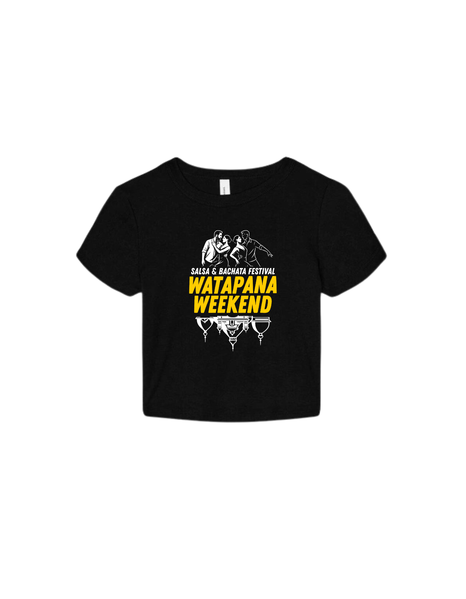 Ladies cropped t-shirt - Watapana Weekend 2025
