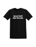Heavy Cotton T-shirt - Customized Text