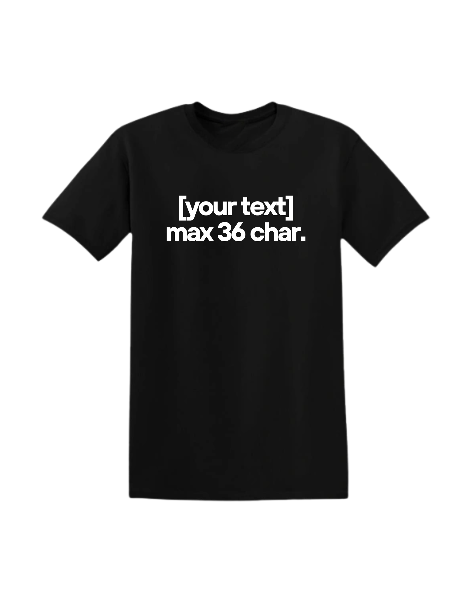 Heavy Cotton T-shirt - Customized Text